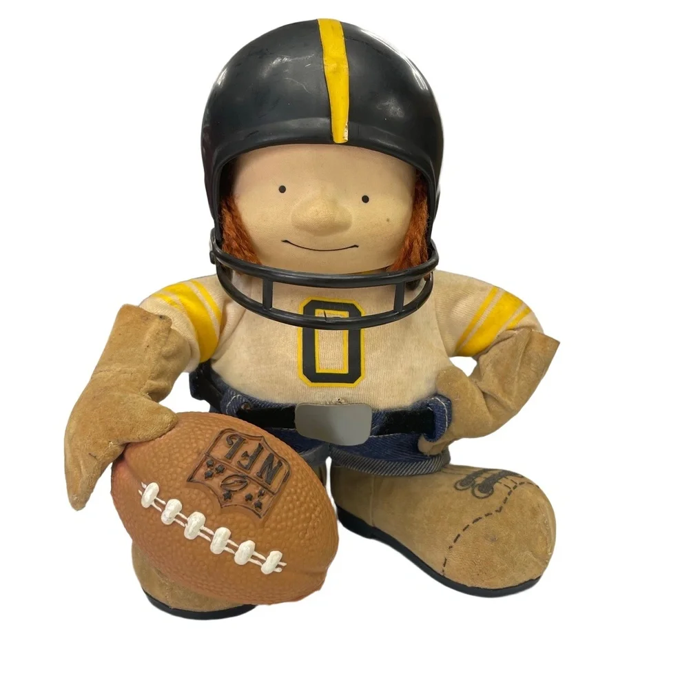 RARE 1983 NFL Huddles‎ Tudor Games Pittsburgh Steelers Football Player figure
